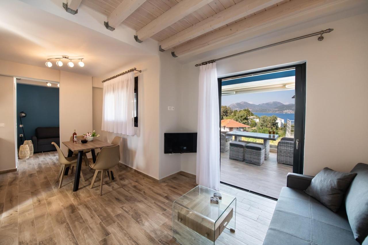 Blue House Luxury Apartment Nikiana Exteriér fotografie